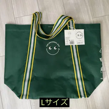 내셔널 마부 안야 힌드마치의 에코백 라지 사이즈