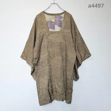 앤티크 도코 코트 일본 의류 기모노 겉옷 레트로 의상 연극 리메이크 천