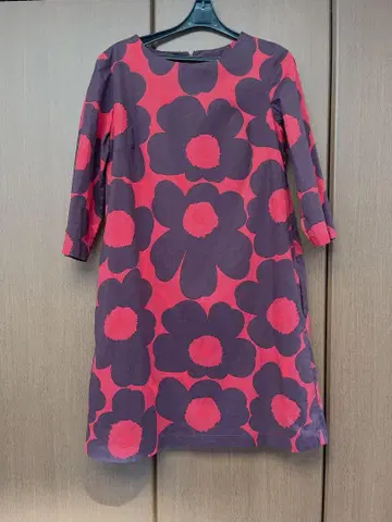마리메꼬 Marimekko 7부 소매 원피스 36