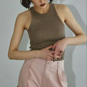 TODAYFUL Cupin Rib Tanktop