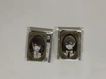 블랙 집사 트레이딩 캔뱃지 리치 블랙 시엘 (오빠) 마담 레드
