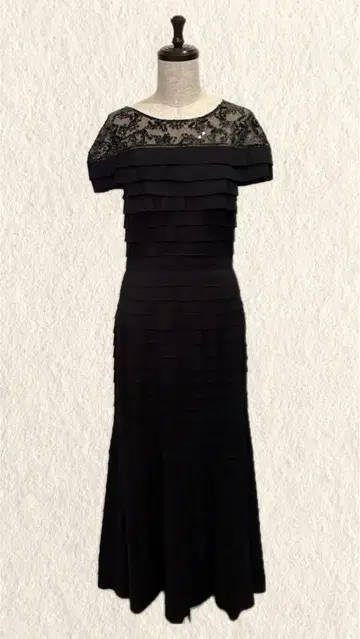 TADASHI SHOJI 블랙 드레스