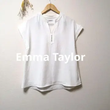 Emma Taylor 엠마 테일러 블라우스 상의 펄 깔끔한