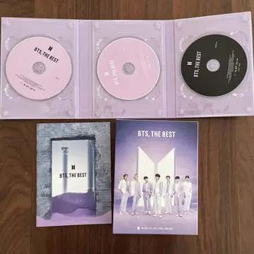 BTS, THE BEST 3장 세트 CD Blu-ray