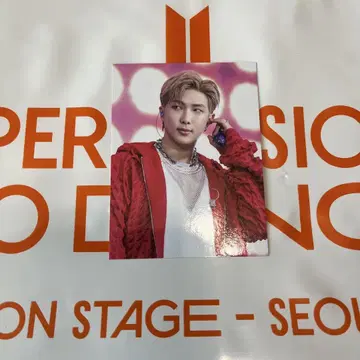 BTS pdt 포토 카드 global 혜택 RM