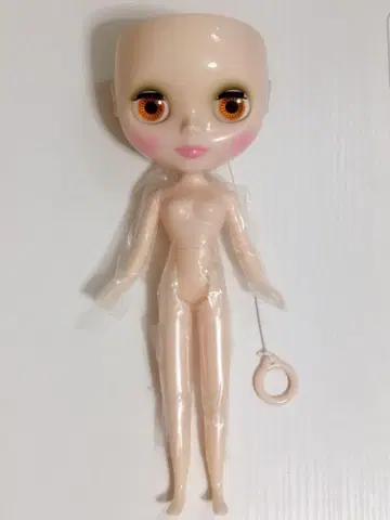 브라이스 조이와 그녀의 반려동물 피쉬 인형 본체 두피 없음