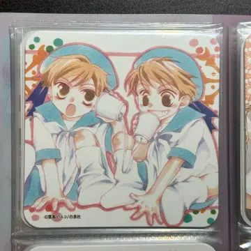 오란 고등학교 호스트부 콜라보 카페 혜택 코스터