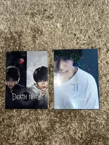 DEATH NOTE DVD 3장 세트 엽서 특전 포함