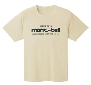 몽벨 mont-bell 50주년 기념 티셔츠 50th WIC.T 로고
