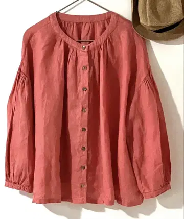 네스트로브 nest Robe 린넨 개더 2way 블라우스