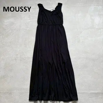 무료배송 MOUSSY (마우지) 슬리브리스 롱 원피스 21