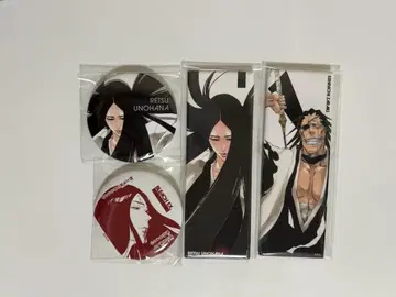 BLEACH 그림 카드 캔뱃지 우노하나 켄파치