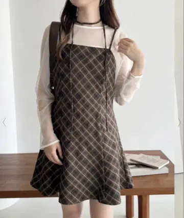 niceclaup 시어 탑 set 미니 원피스