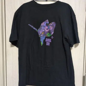 ANNA SUI 반팔 티셔츠 블랙 창간호