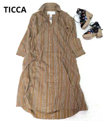Ticca 티카 와이드 셔츠 원피스