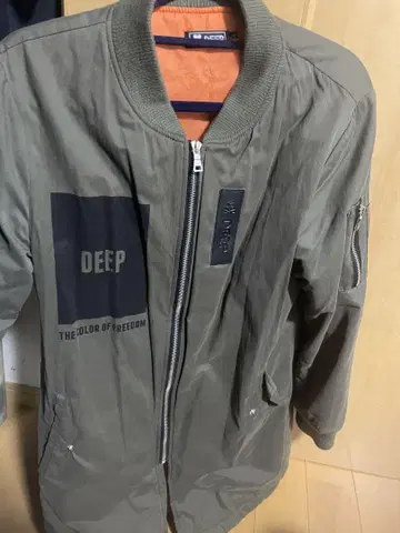 카키 DEEP MA-1 자켓 사이즈 44