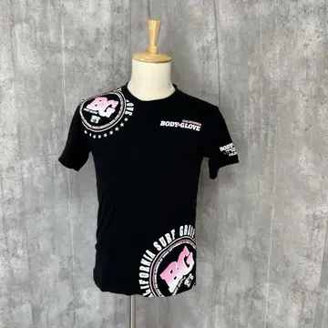 BODY GLOVE y2k 갸루 남자 프린트 티셔츠 캐주얼