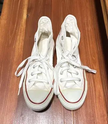 컨버스 올스타 하이컷 화이트 스니커즈 allstar