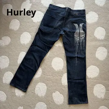 Hurley (할리) 그래픽 페인트 데님 팬츠 32인치