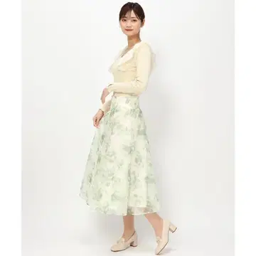 MISCH MASCH 메쉬 수채화 스커트