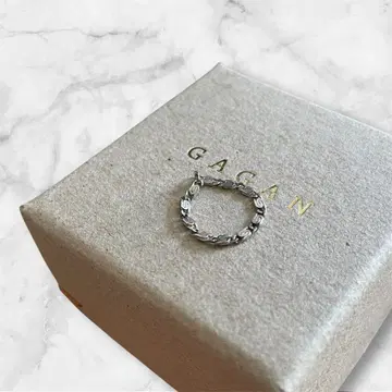 GAGAN 체인 반지 silver925
