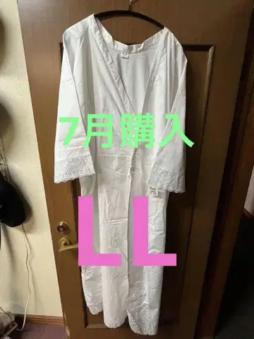 삼와 일본 의류 슬립 화이트 면100%