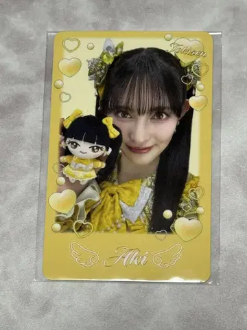 초도키메키 선전부 스가다 아이키 봉제 인형 폴라로이드 카드