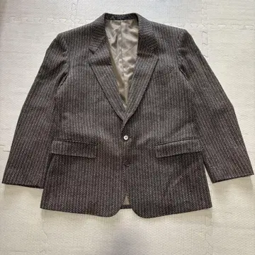 vintage 그레이 헤링본 테일러드 자켓 M~L 상당