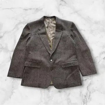 그레이 헤링본 테일러드 자켓 ML 상당 vintage 그런지 아카이브