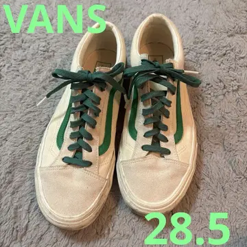 Vans 스니커즈 화이트/그린 28.5cm