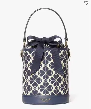 kate spade 꽃무늬 숄더백 플라워 자카드 버킷 백