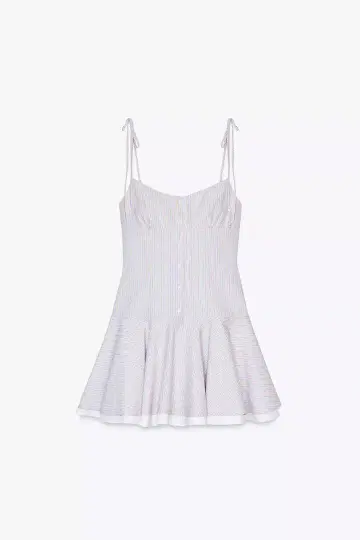 ZARA 스트라이프 미니 원피스