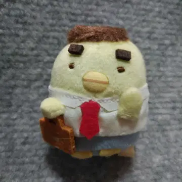 스미코구라시 손바닥 봉제 인형 펭귄? 샐러리맨 아버지 미니코 보육원