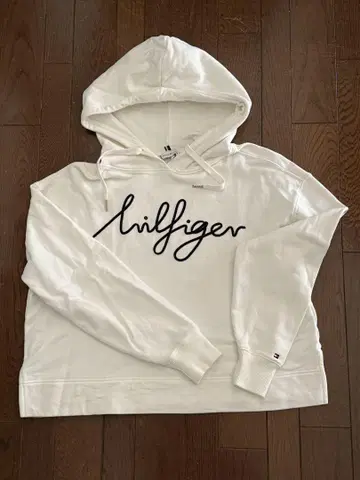 TOMY HILFIGER 로고 후디 여성용 M 사이즈 상당