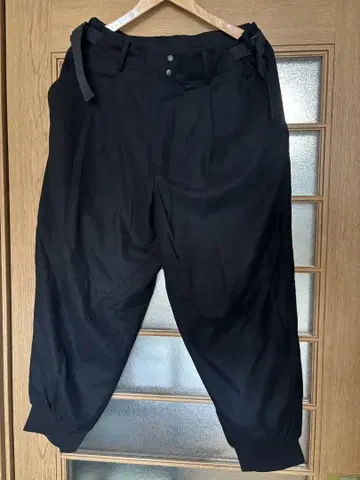 Y-3 밑단 리브 팬츠
