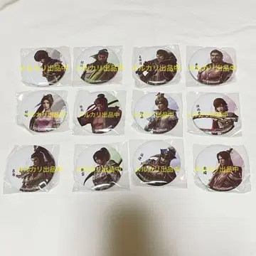 진 삼국무쌍 ORIGINS 상하이 캔뱃지 12종 세트 모음