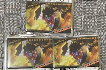THE JOJO WORLD 스퀘어 캔뱃지 죠타로 스타 플래티넘 세트
