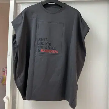 미사용 스콧 클럽 튜닉 티셔츠