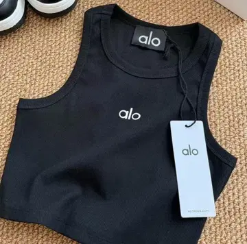 alo 블랙 탱크탑