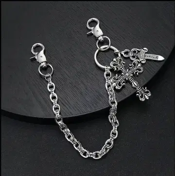 크로스 모티브 지갑 체인