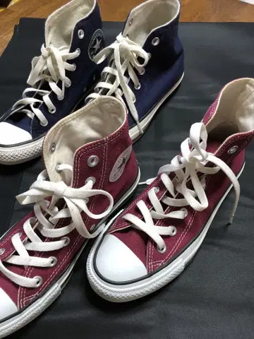 CONVERSE 하이컷 스니커즈 2족 세트 올스타