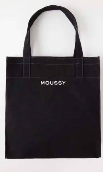 새상품 MOUSSY EVERYDAY 토트백 블랙 통학