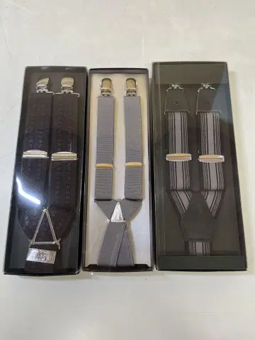 G10 미사용품 서스펜더 3개 세트