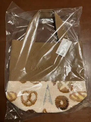 러브라리 베이커리 토트백