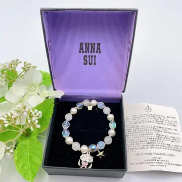 컨디션 최상 ANNA SUI 안나수이 팔찌 참 올빼미