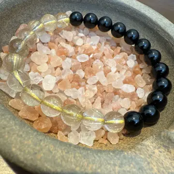 루틸 쿼츠 오닉스 팔찌
