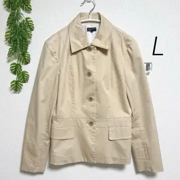 쿠미교쿠 긴팔 자켓 L 베이지 예쁜 광택 온워드 카시야마