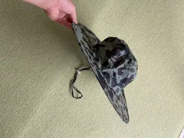 카모 패턴 접이식 햇