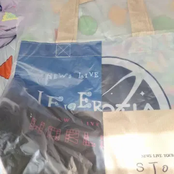 컬러풀 도트 에코백