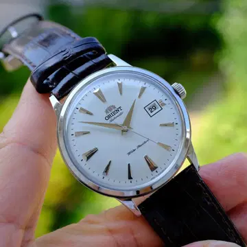 ORIENT Bambino gen 1 오토매틱 시계 화이트 다이얼